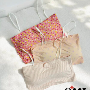 Women’s Wrapped Chest Tube Top Strapless Bra One Piece