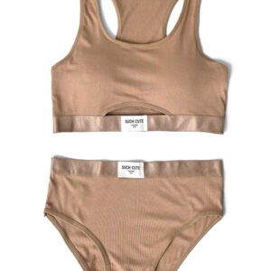 Skin Padded Bra and Pantie Set For Women