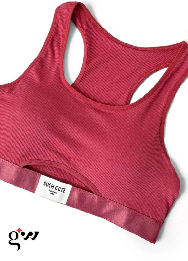 Pink Padded Bra and Pantie Set For Women - Image 2