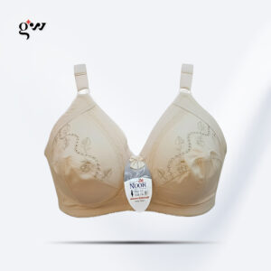 Pure Comfort and Breathable Cotton Bra with Shaped Side Cups