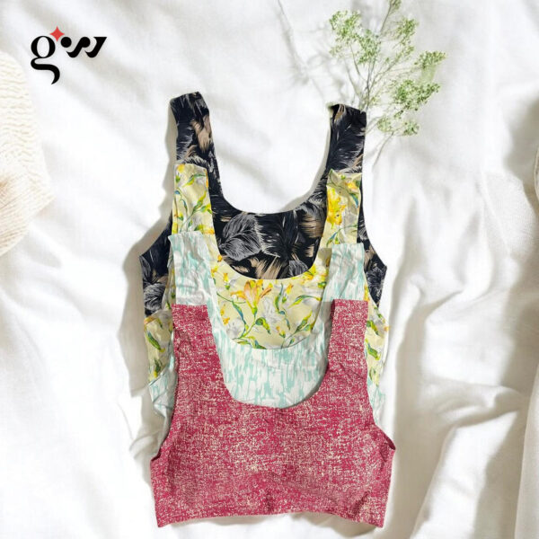 Colorful Comfort Set of Jersey Fabric Bra & Drawer (BD's)