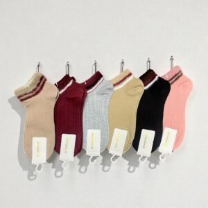 Pack of 6 Ankle Fur Socks for Women – Buy Online in Pakistan | Glow & Wear