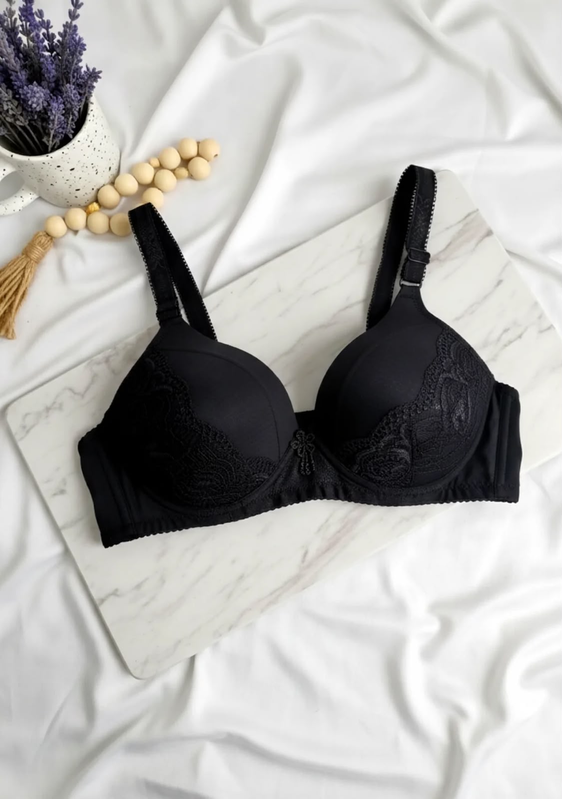 Luxury Lace-Trimmed Padded Bra – Comfort Support Value Packs - Image 5