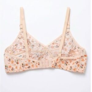 Wildflower Floral Print Full Coverage Non-Padded Lawn Digital Bra – Bra Online in Pakistan | Glow & Wear