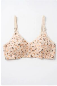 Lawn Digital Bra – Wildflower Floral Print Full Coverage Bra