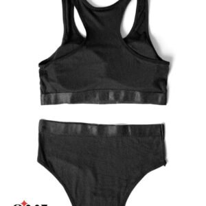 Black Padded Bra and Pantie Set For Women – Buy Online in Pakistan | Glow & Wear