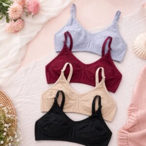 EveryDay Comfort Stretchable Non-Padded Bra – Bra Online in Pakistan | Glow & Wear