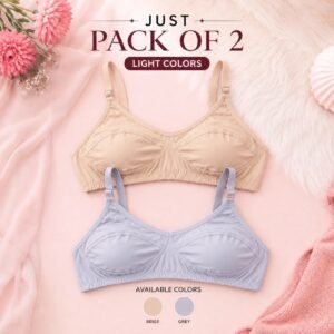 EveryDay Comfort Stretchable Non-Padded Bra – Bra Online in Pakistan | Glow & Wear