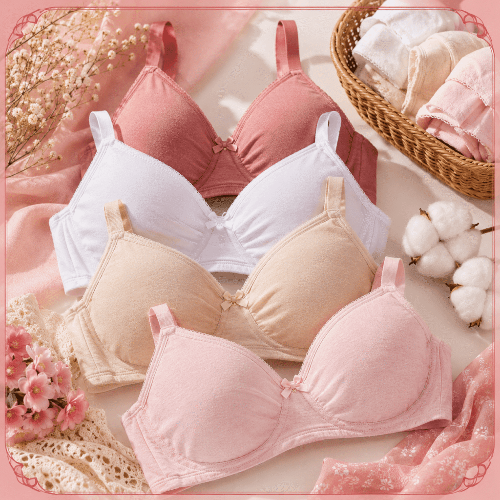Cotton Bra – buy online in Pakistan | Glow & Wear